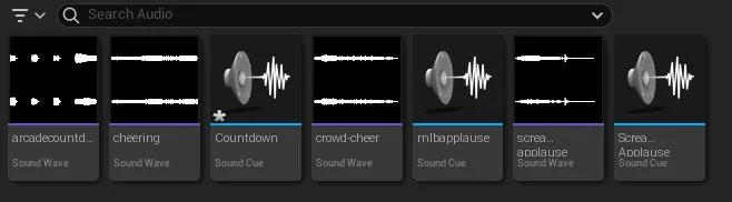 sound cues and waves