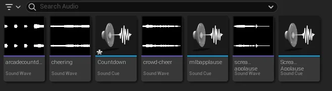 sound cues and waves