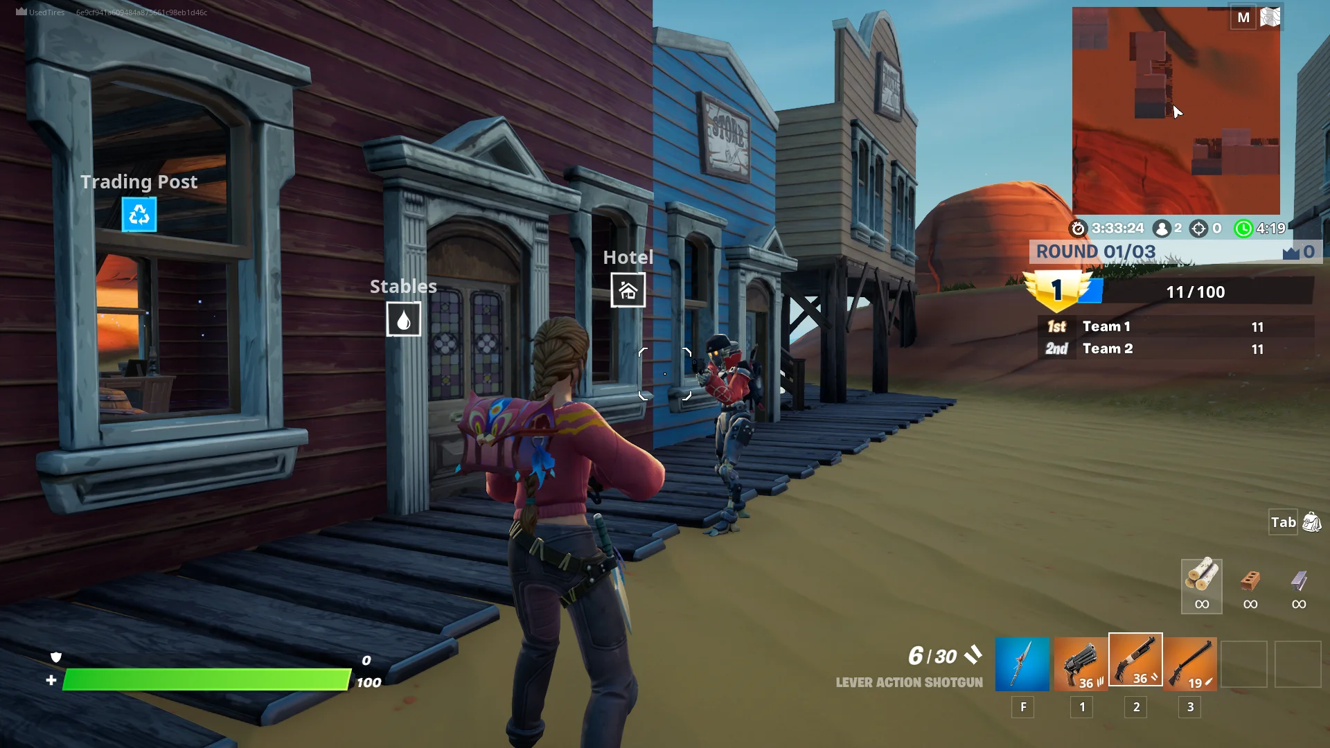 Domination gameplay example