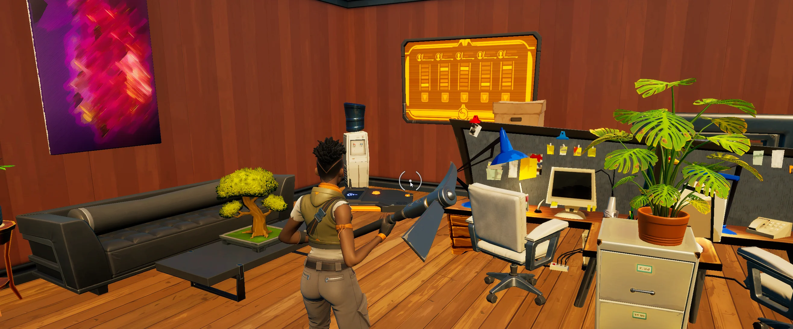 An example of an escape room.