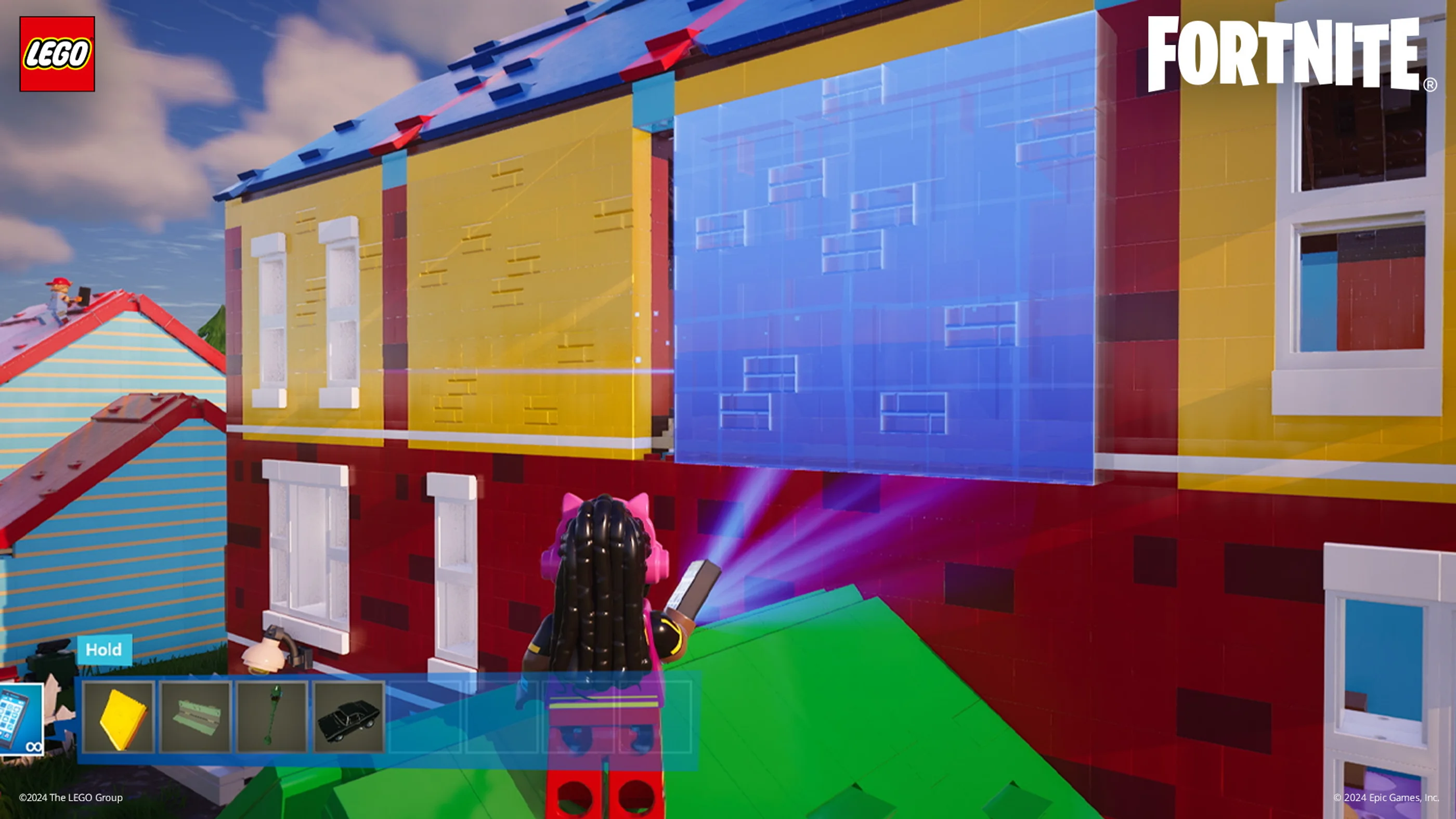 home builder LEGO template