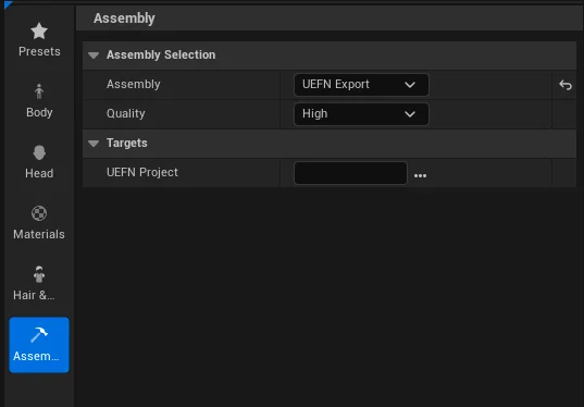 MetaHuman Export