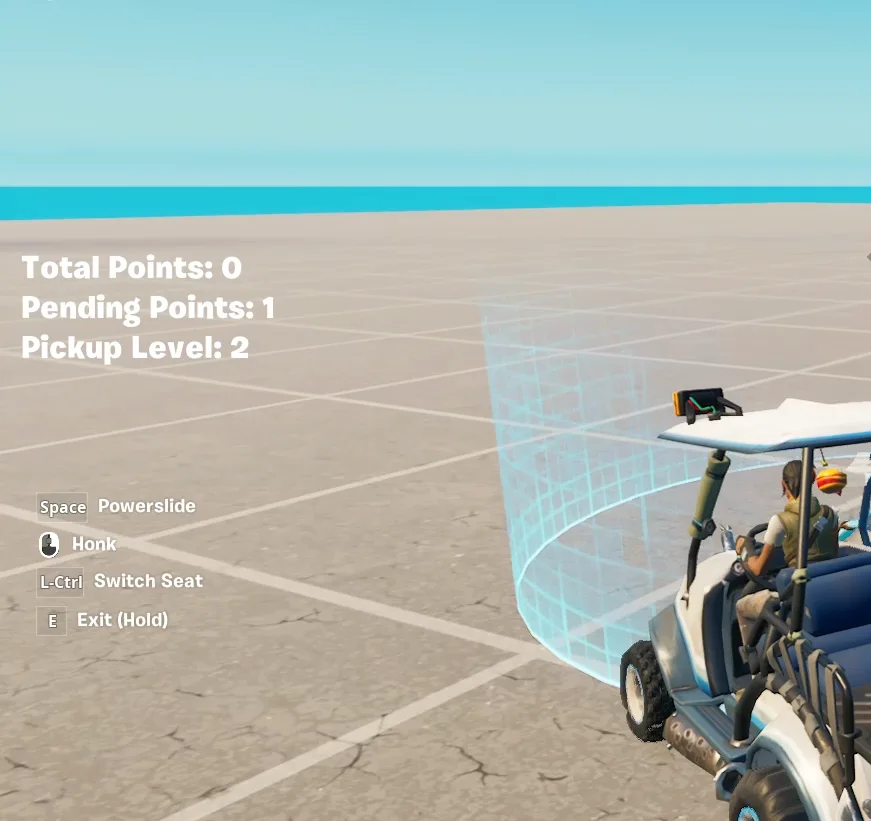 Score manager UI dispalys on left-side of screen