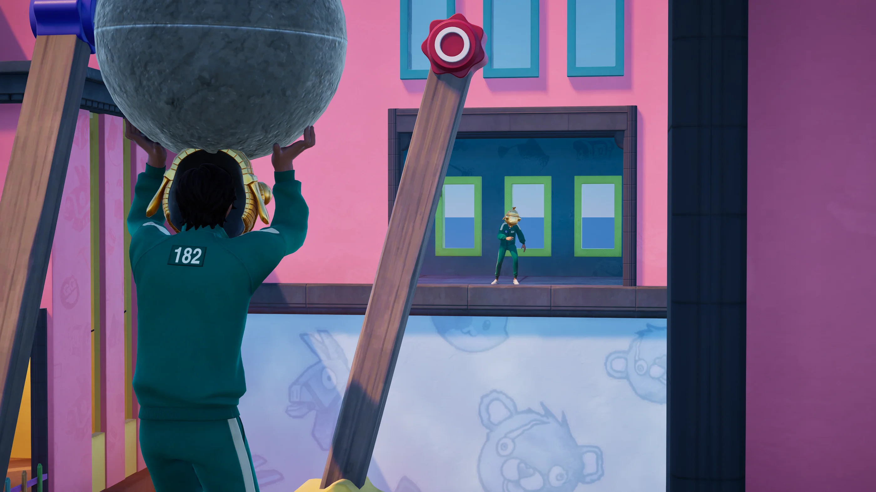 Squid Game Obstacle Minigame in UEFN