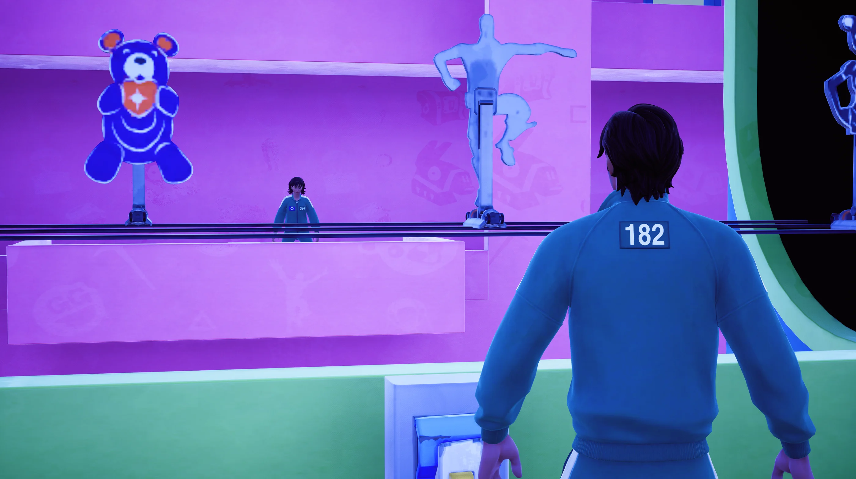 Squid Game Throwables Minigame