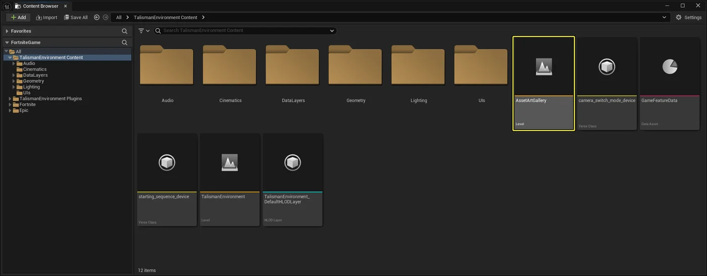 Content Browser