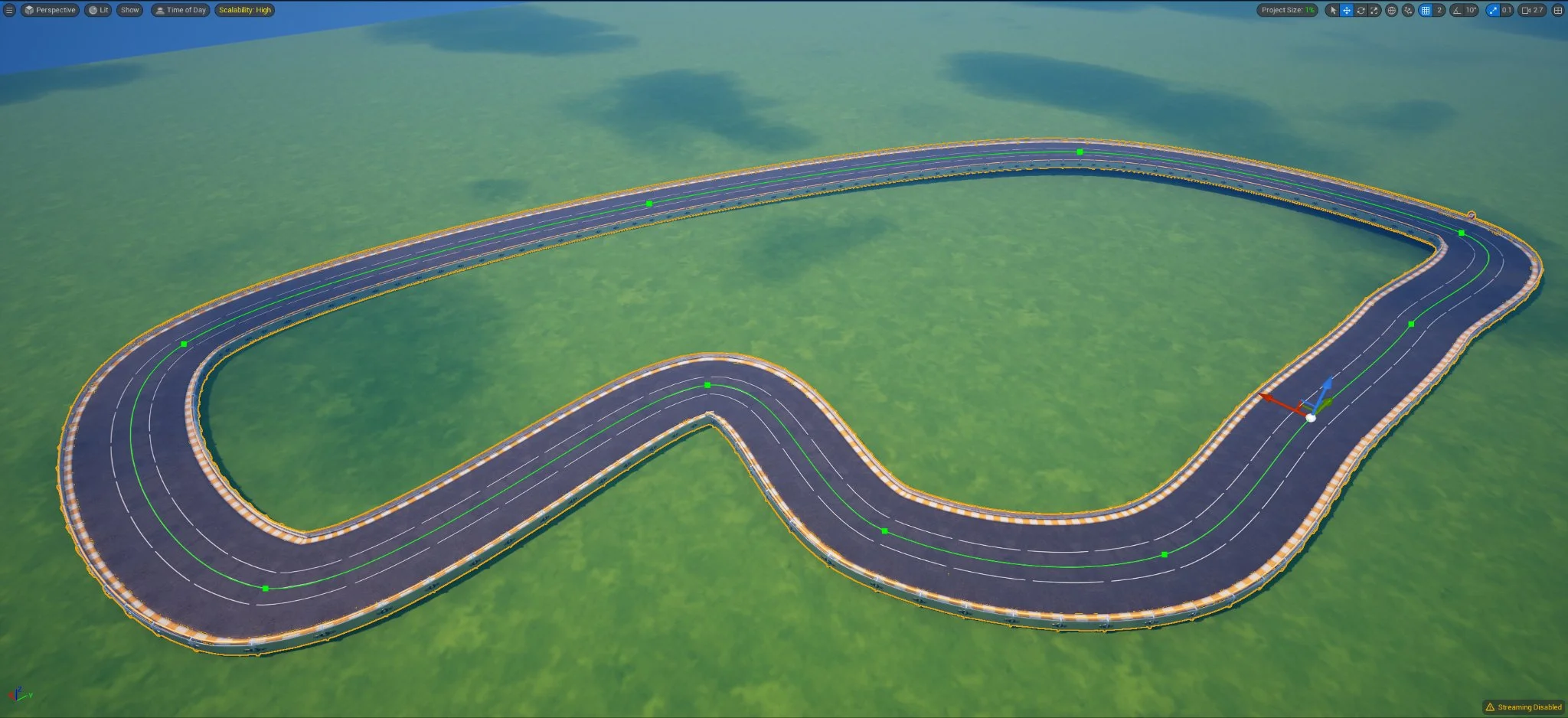 Track Spline